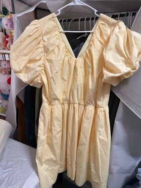Express Yellow Dress
